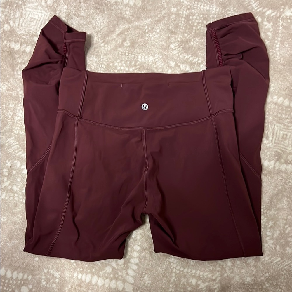 lululemon athletica Women's Burgundy Shorts